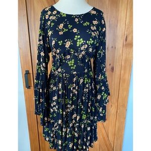 Easel Floral Boho Dress